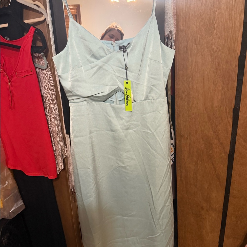 NWT Sam Edelman Sky Blue Dress - Picture 5 of 8